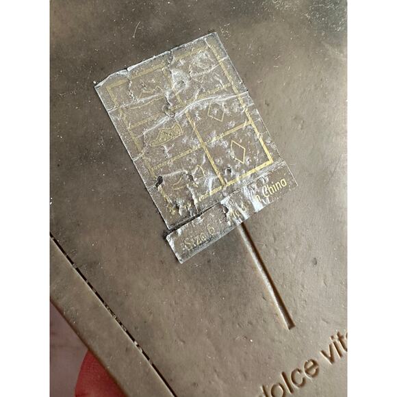 DOLCE VITA Women’s Size 6 White Leather Silver Casual Flip Flop Thong Sandals - Picture 5 of 5